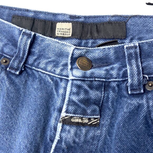 Marithe Francois Girbaud Denim Jeans Men Fits 30x30 Dark Stonewash Vintage Y2K - Picture 3 of 11